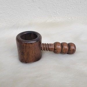 Vintage Wooden Twist Screw Nutcracker